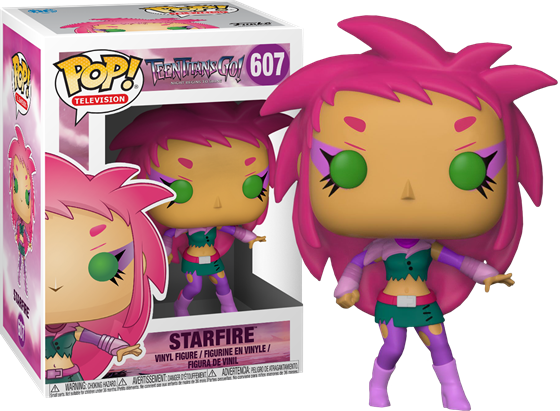 Starfire Pop - Starfire Funko (560x411), Png Download