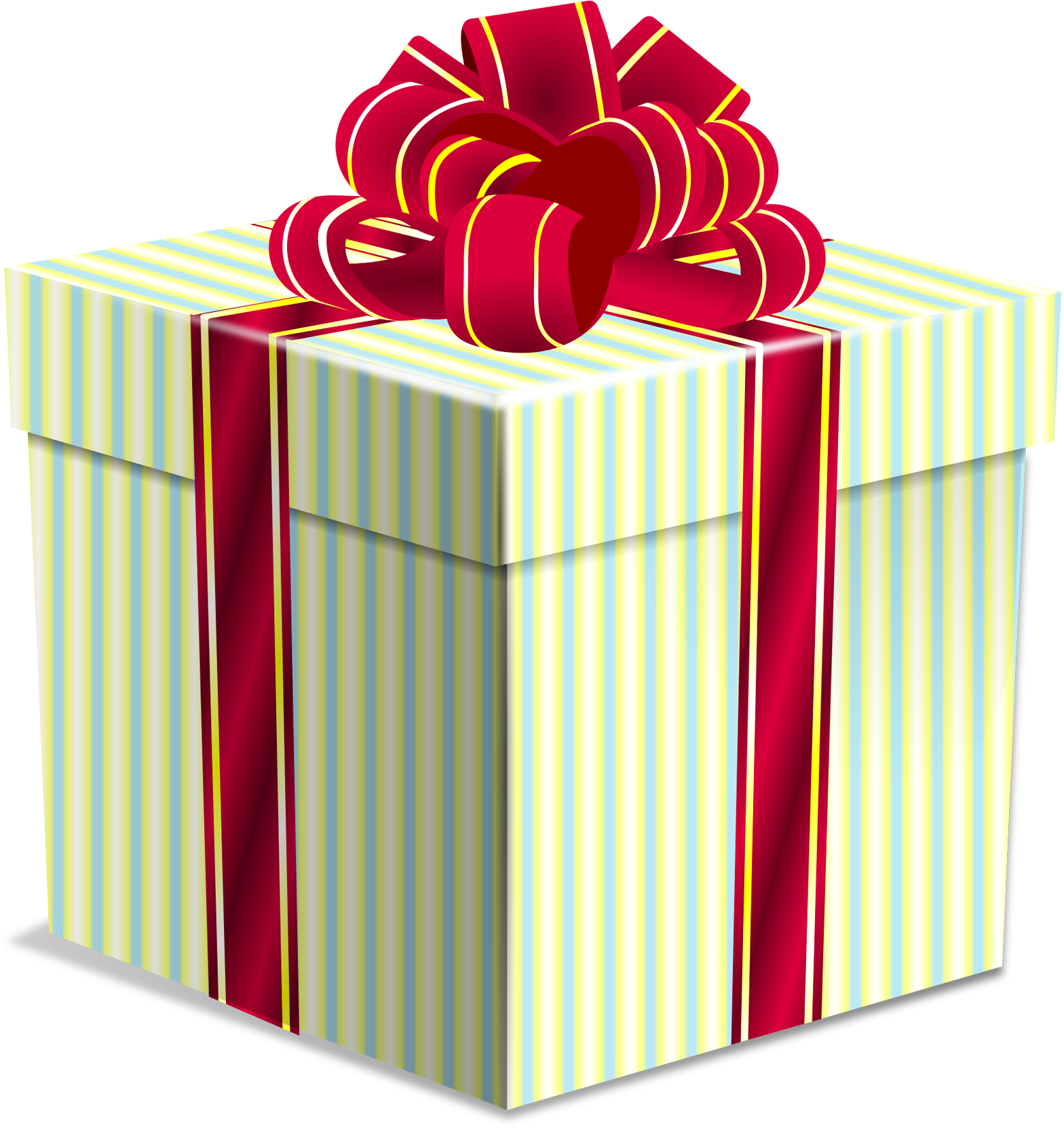 Gift Box Png Transparent Image - Gift Box Transparent (1800x1812), Png Download