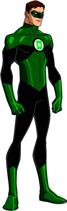 Superhero Drawing Green Arrow - Green Lantern Cartoon Character (400x800), Png Download