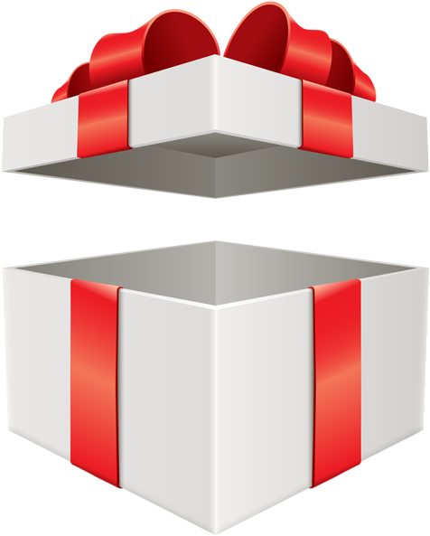 Open Gift Box Png (483x600), Png Download
