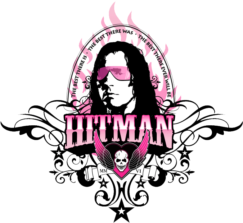 Bret "hitman" Hart - Bret The Hitman Hart (786x724), Png Download