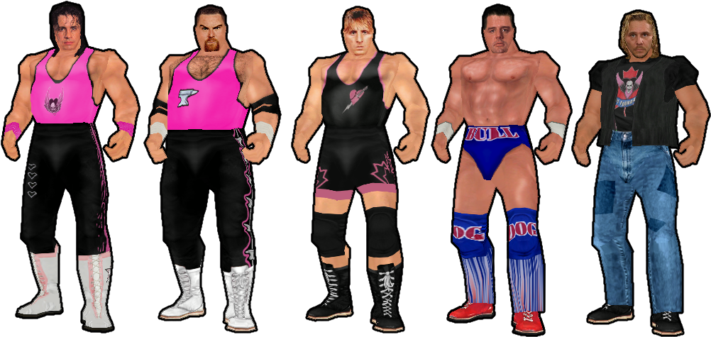 Bret Hart Wwf No Mercy (1008x482), Png Download