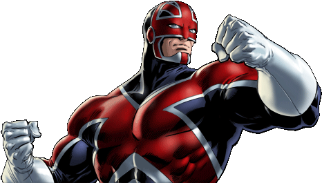 No Caption Provided - Captain Britain (492x270), Png Download