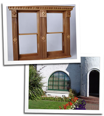 Custom Double Hung Windows And An Arched Top Window - Window (371x405), Png Download