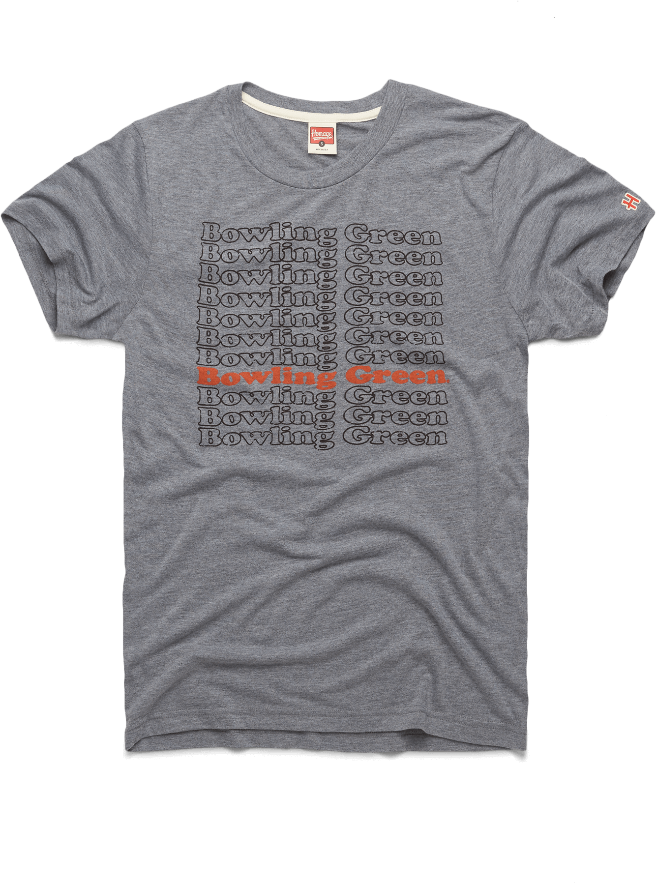 Bowling Green Repeat 01010491401 Grey Flat V=1533591570 - Playera Rosa Fucsia Yazbek (2000x2000), Png Download