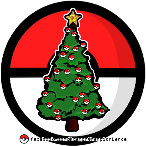 Jpg Stock Images Of Tree Topper Png Spacehero Pokemon - Christmas Tree Greeting Cards (500x500), Png Download