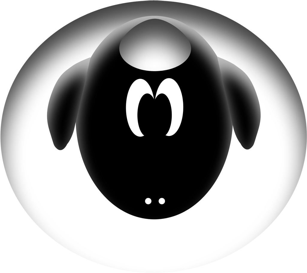 Albino Black Sheep Logo (1024x1024), Png Download