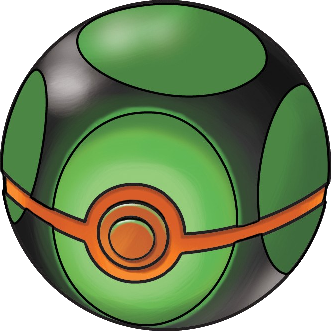Drawn Pokeball Normal - Dusk Ball Pokemon (602x602), Png Download