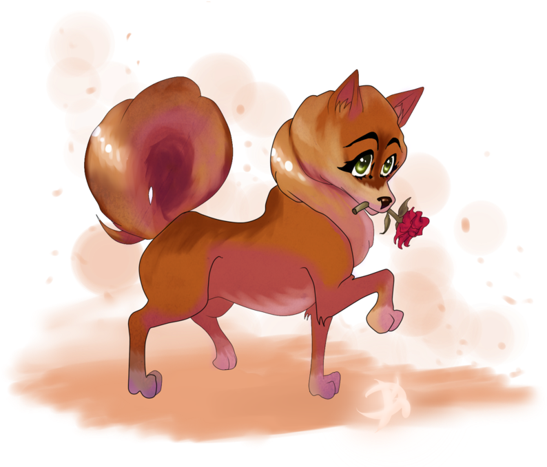 Pomeranian Chibi By - Pomeranian Deviantart (900x761), Png Download