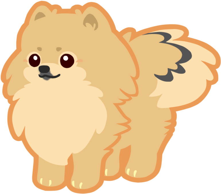 Need Help By Kathrinethegamerpony On Deviantart Picture - Kawaii Spitz-cartoon-hund Servietten (933x856), Png Download