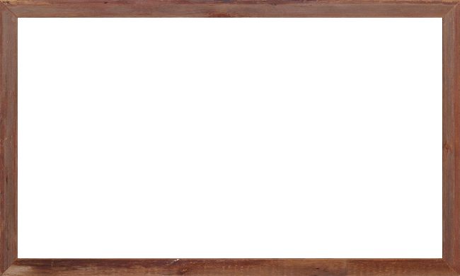 Wooden Frame Png For Kids - Empty Picture Frame Clipart (650x390), Png Download