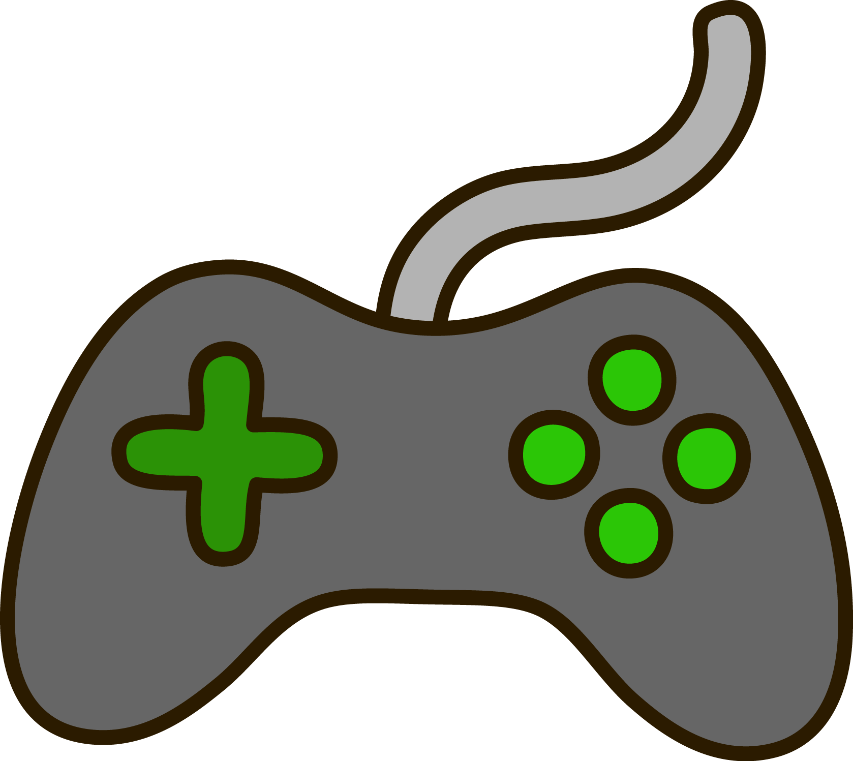 Controller Clipart Abstract - Symbol (1678x1497), Png Download