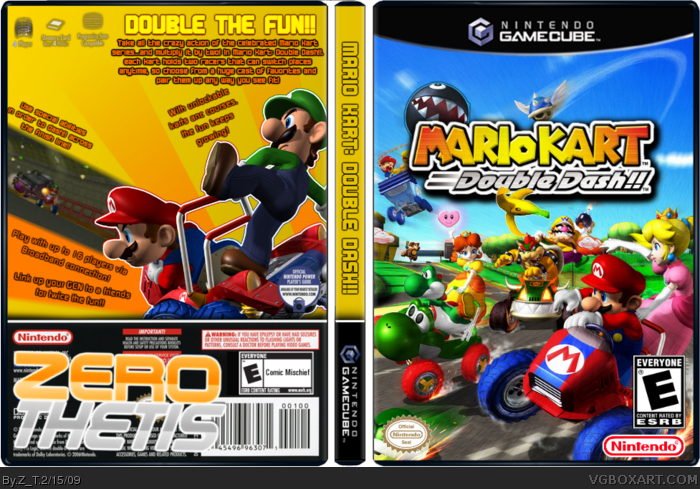 As Of - Mario Kart Double Dash Cd (700x489), Png Download