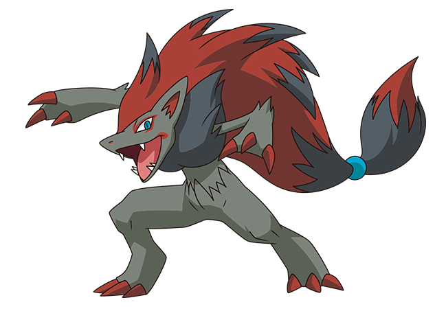 A Pokémon With The Ability To Create Illusions - 索 羅 亞 克 (638x461), Png Download