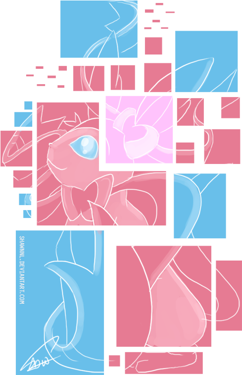 Sylveon (500x800), Png Download