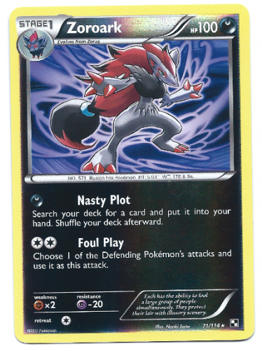 Zoroark Png (500x500), Png Download