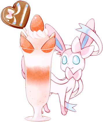 “ 🌟 Sylveon - Cartoon (450x450), Png Download