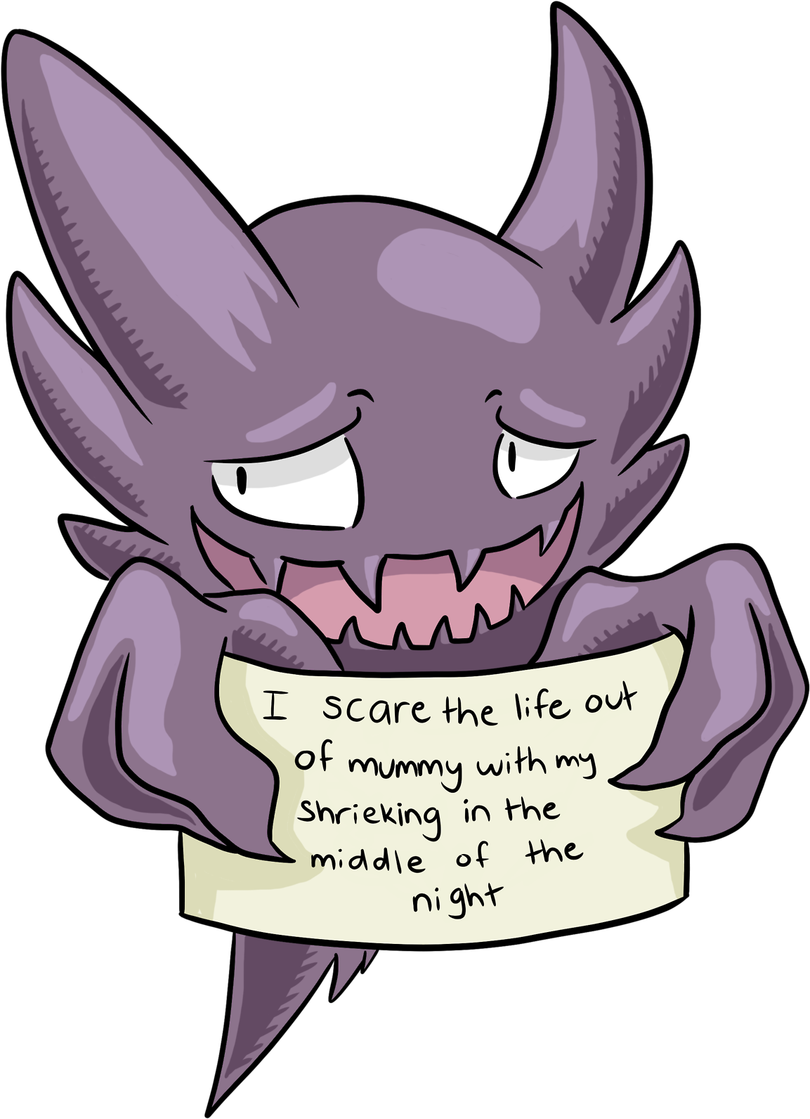Frostedglaceon Png Free - Haunter Pokemon (1280x1666), Png Download