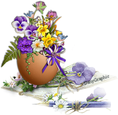 Открытки Пасха (390x381), Png Download