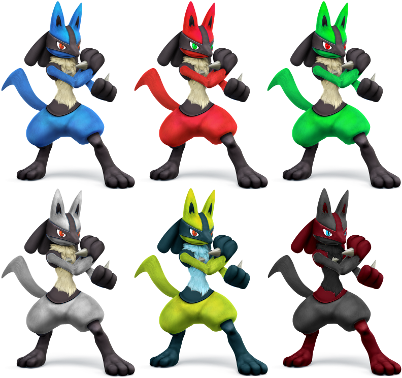 Lucario Smash Png Vector Library - Shiny Lucario Super Smash Bros (792x744), Png Download