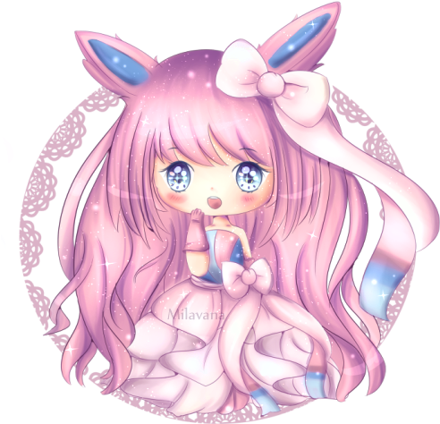 Fairy Princess Sylveon - Sylveon Princess (500x511), Png Download