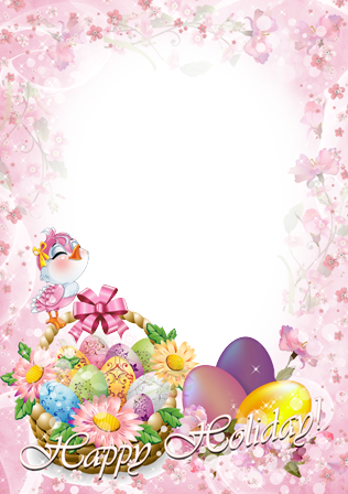 Easter Frames Png - Easter Photo Frame Png (316x448), Png Download