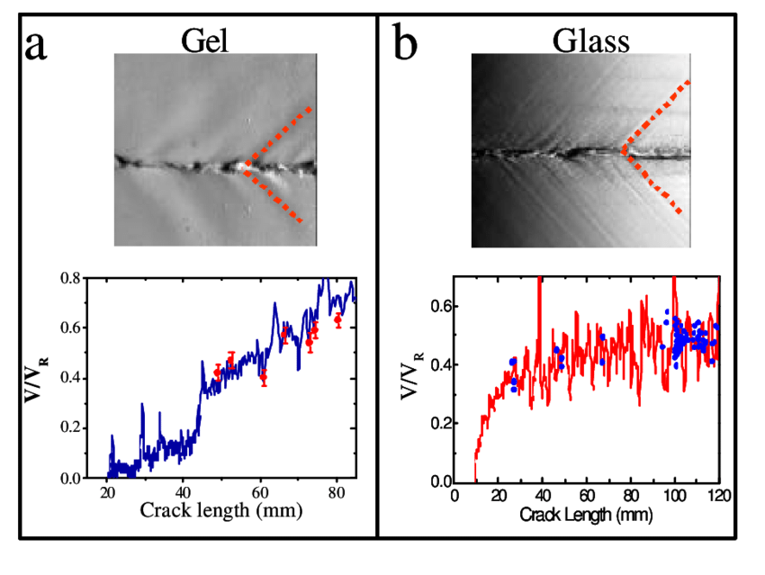 Photographs Of Fracture Surfaces In Both (a) Gels (type - High Temperature Lubrication (850x639), Png Download