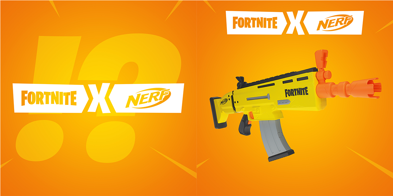 So Fortnite Fans Can Play With Power And Precision - Nerf Dog Trackshot Toss & Tug Ring Dog Toy, 11-inch (1280x720), Png Download