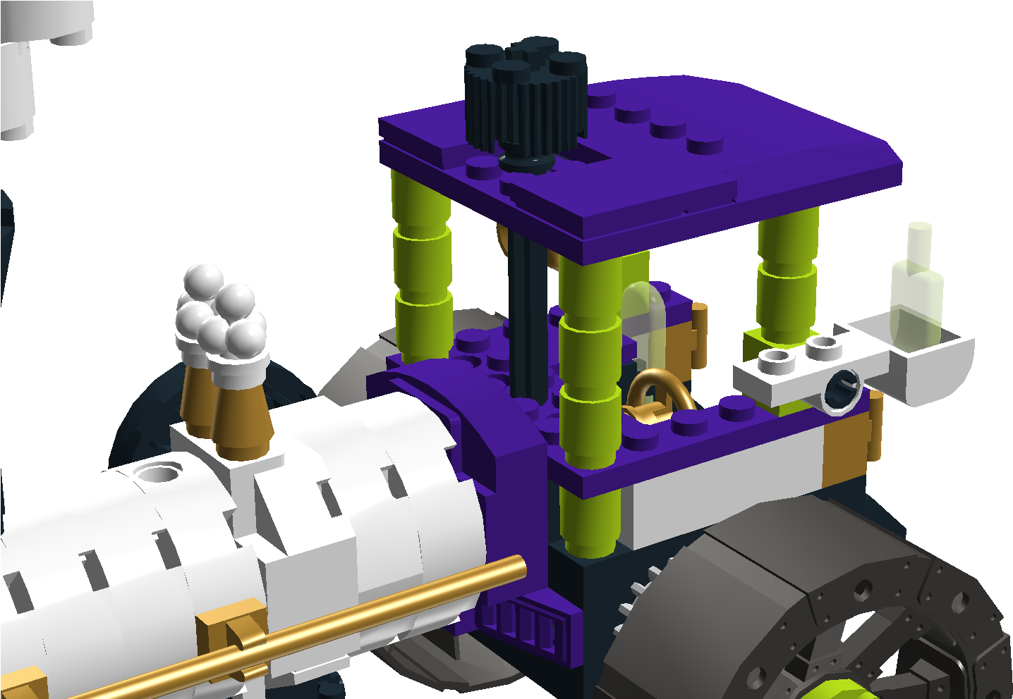 Jokersteamroller6 - Locomotive (1672x991), Png Download