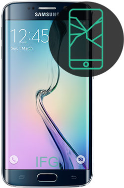 When The Glass On Your Galaxy S6 Edge Cracks It May - Fommy Otg Adapter, Micro Usb Male To Usb Female Otg (400x400), Png Download