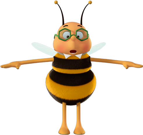 The Bee Movie Png - Miss Bosby Maya The Bee (500x500), Png Download