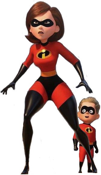 The Incredibles Fictional Character Eyewear Vision - Incredibles 2 Elastigirl Png (335x579), Png Download