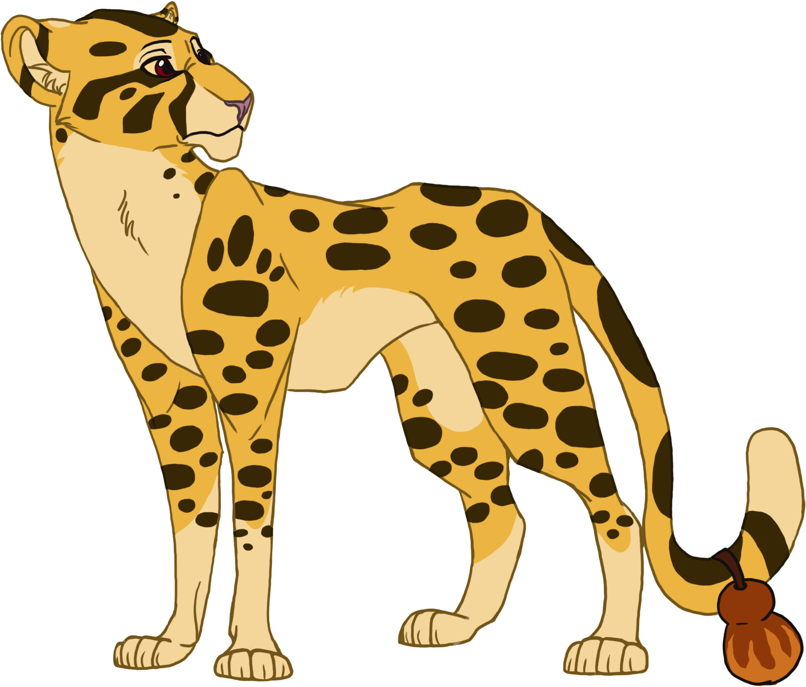Rafiki - Cheetah (1800x1500), Png Download