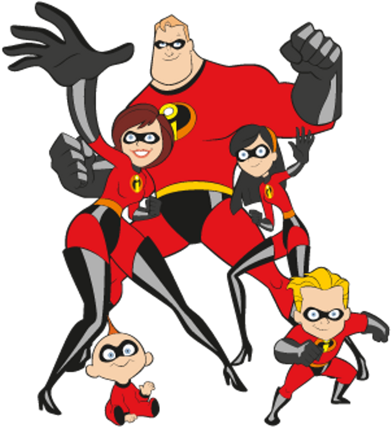 Cartoon Png Cute Anime Incredibles Incredibles2 - Incredibles Logo (1024x1024), Png Download