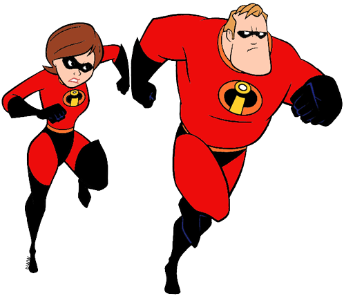 The Incredibles Clip Art Disney Galore Incredible - The Incredibles (498x428), Png Download