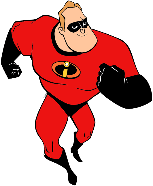 Incredibles 2 Clip Art Disney Clip Art Galore - Mr Incredible And Jack Jack (531x644), Png Download