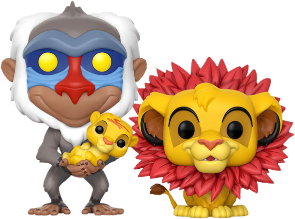 The Lion King - Funko Pop Lion King Simba Vinyl Figure (591x440), Png Download