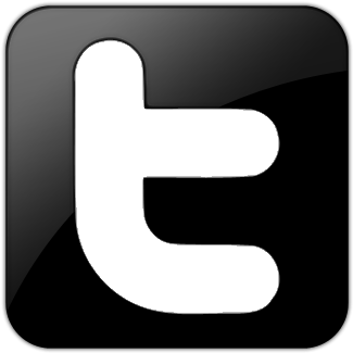 Twitter Logo White T (358x358), Png Download
