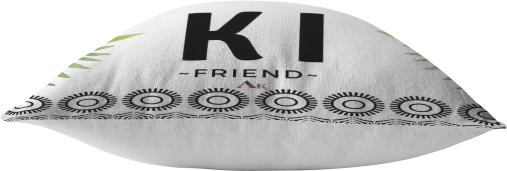 Rafiki Friend Swahili Pillow - Swahili Language (1024x1024), Png Download
