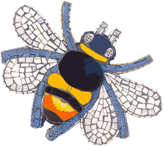 Bombus By Cleo Mussi - Bumblebee (550x507), Png Download