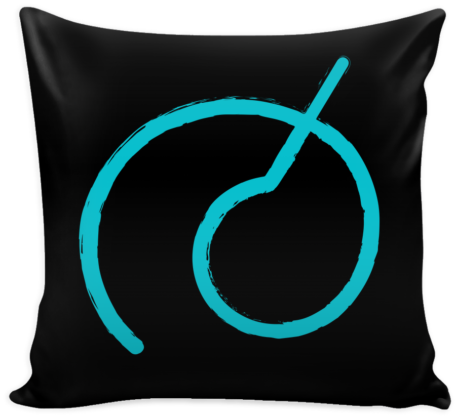 Super Saiyan God Whis Symbol Pillow Cover 16" - Throw Pillow (1024x1024), Png Download