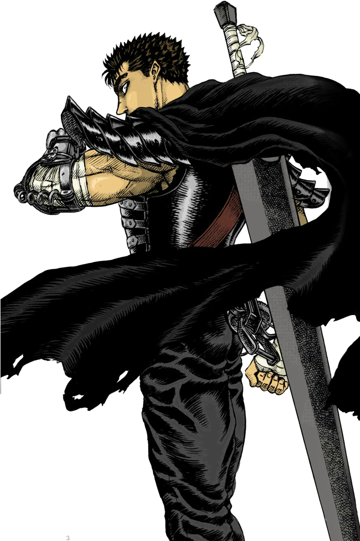 Guts Berserk - Berserk Guts Sword (721x1108), Png Download