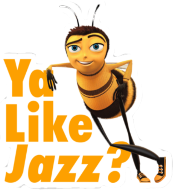 Barry Sticker - Bee Movie Ya Like Jazz (598x658), Png Download