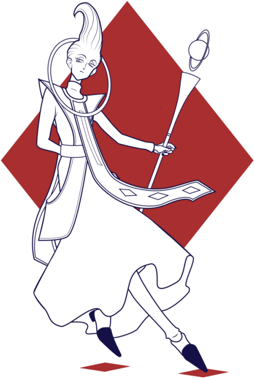 Whis❤❤❤ - Dragon Ball Gt (524x810), Png Download