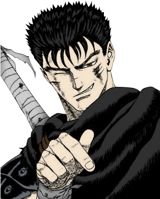 Berserk Drawing Anime - Dont Like Elves And I Dont Like You (327x416), Png Download