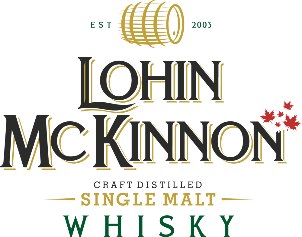 Download Lohin Mckinnon - Logo - With - Maple - Leafs - Colour -  Glendronach Peated Single Malt Whisky PNG Image with No Background -  PNGkey.com