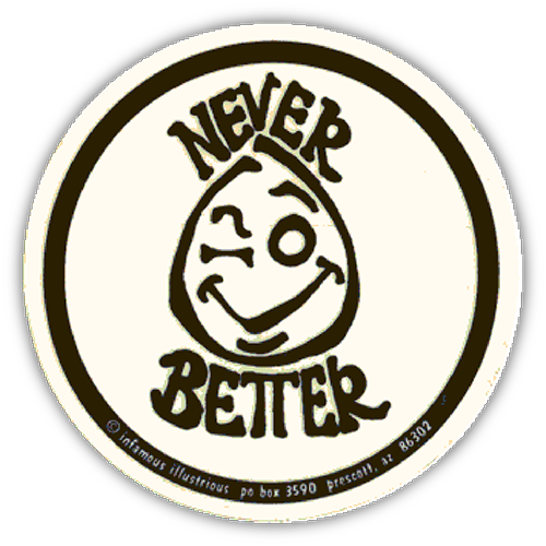 Never Better Discount Sticker - College Utah Circle 12" Magnet (500x500), Png Download