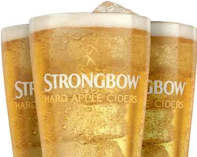 $4 Drafts - Strongbow Cider (448x343), Png Download