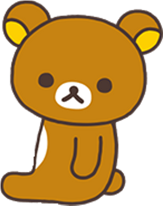 Rilakkuma Bear Sitting - Rilakkuma Transparent (400x400), Png Download
