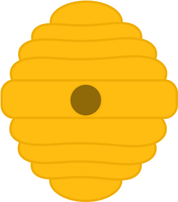 Beehive - Mope Io Bee Hive (400x400), Png Download